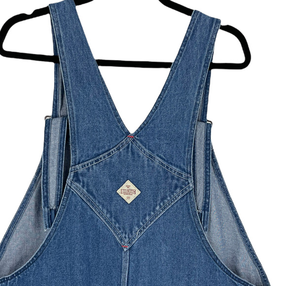 VTG Big Mac Mens Bib Overalls High Rise Adjustable Straps Size XXL Blue - Picture 5 of 12